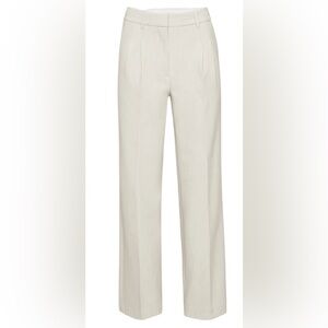 Aritzia Cream Wilfred Effortless Pants